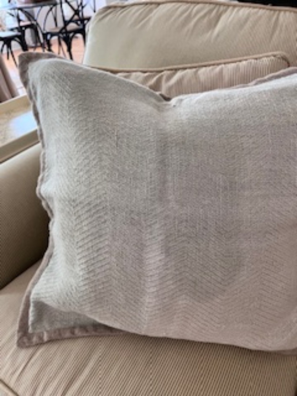 Williams Sonoma Linen Pillow Cover